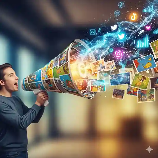 Creator sharing a personal story with a product